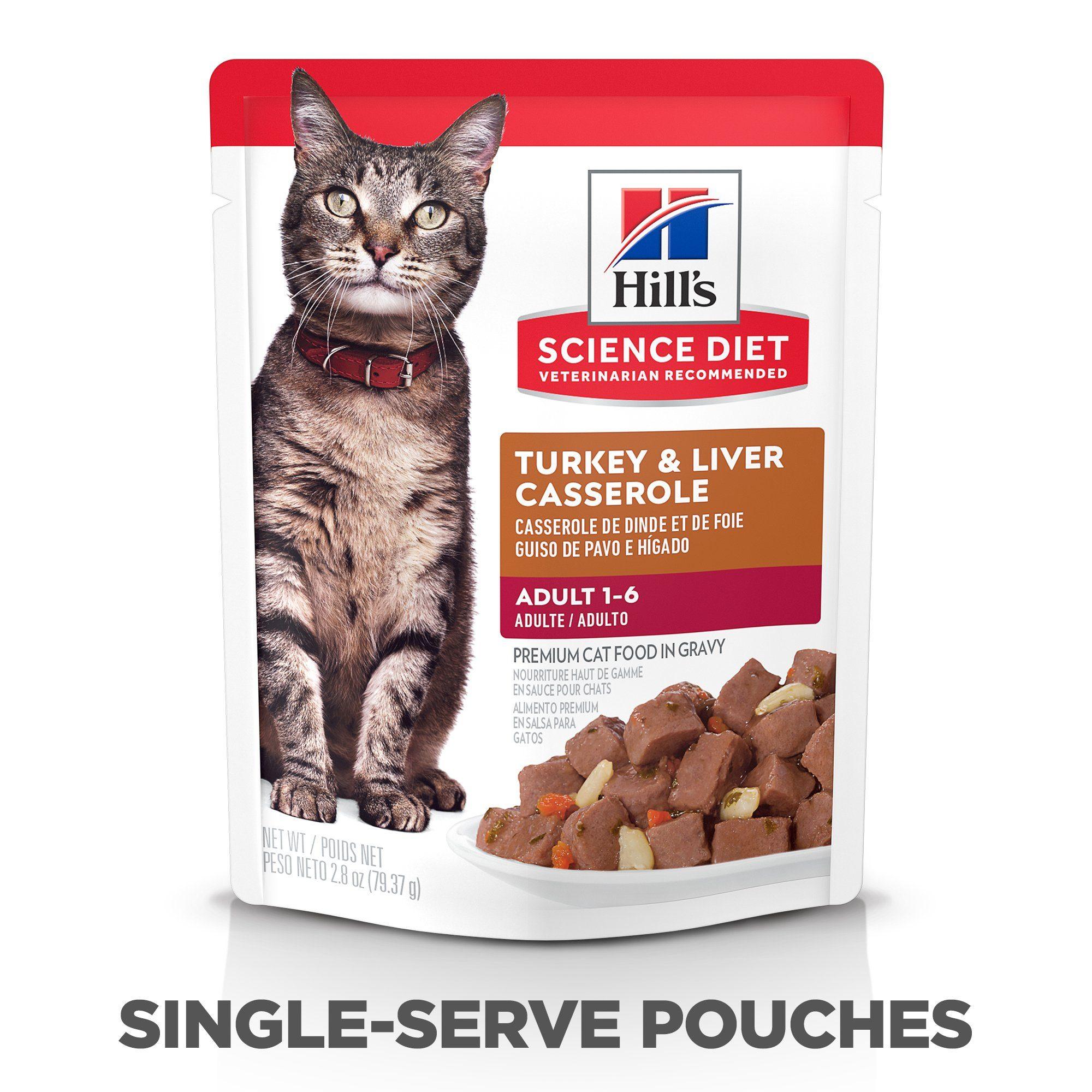 Hill's science diet wet cat clearance food