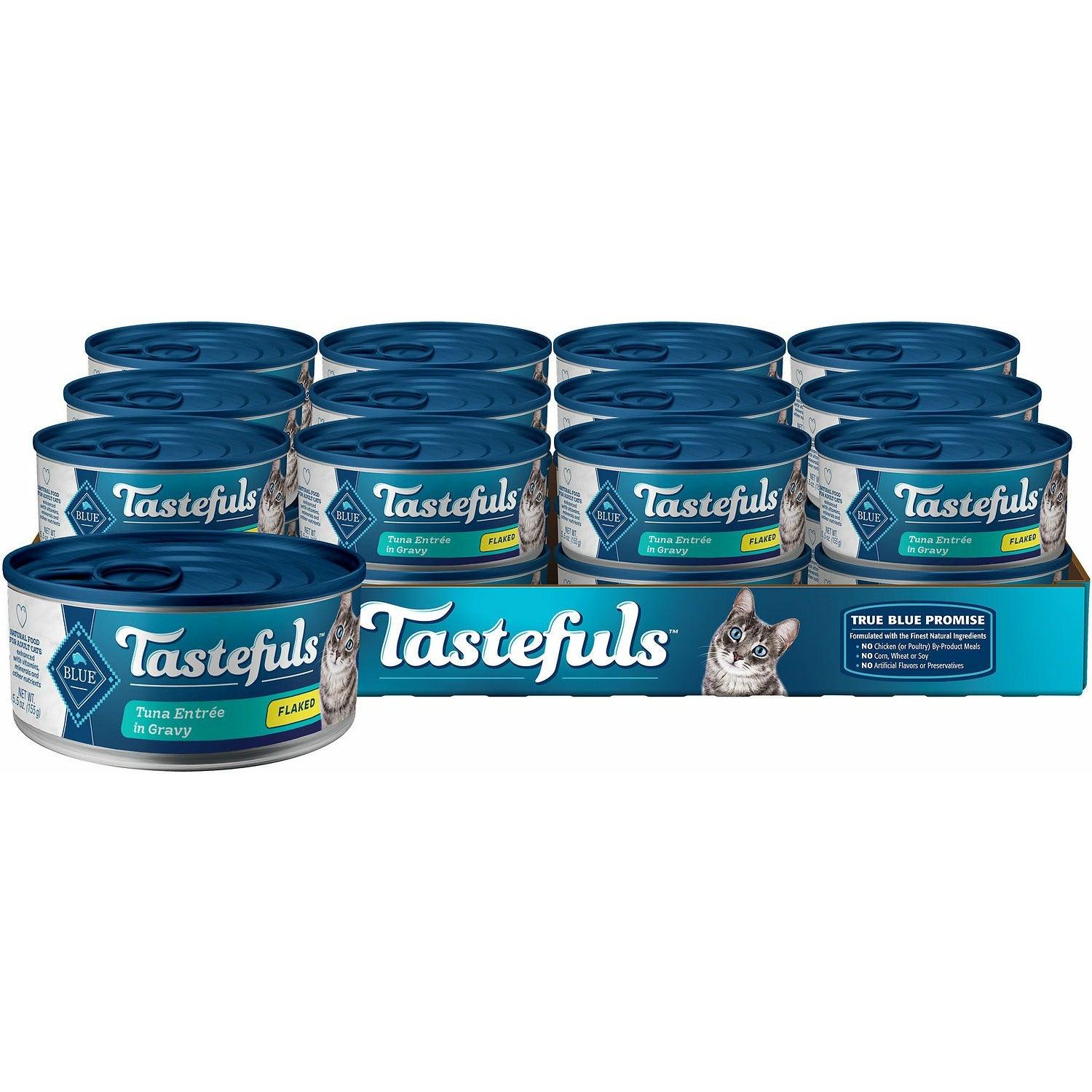 Blue Buffalo Tastefuls Tuna Entr e in Gravy Flaked Wet Cat Food