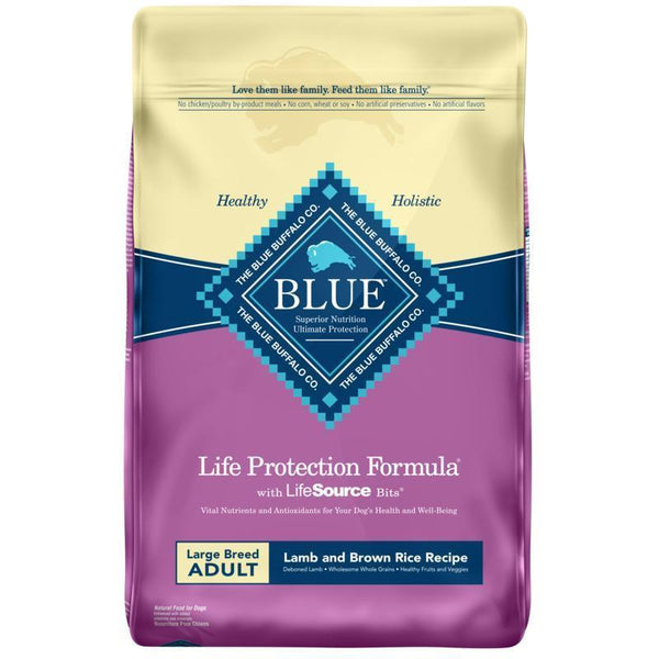 Large Breed Adult Lamb and Brown Rice Dry Dog food Blue Buffalo