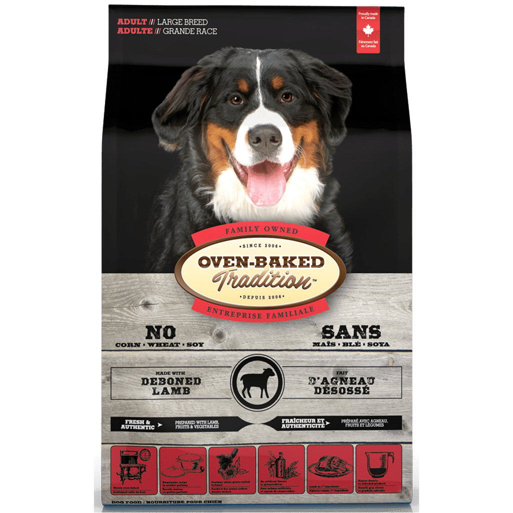 Oven-Baked Tradition Large Breed Adult Lamb Dog Food  Dog Food  | PetMax Canada