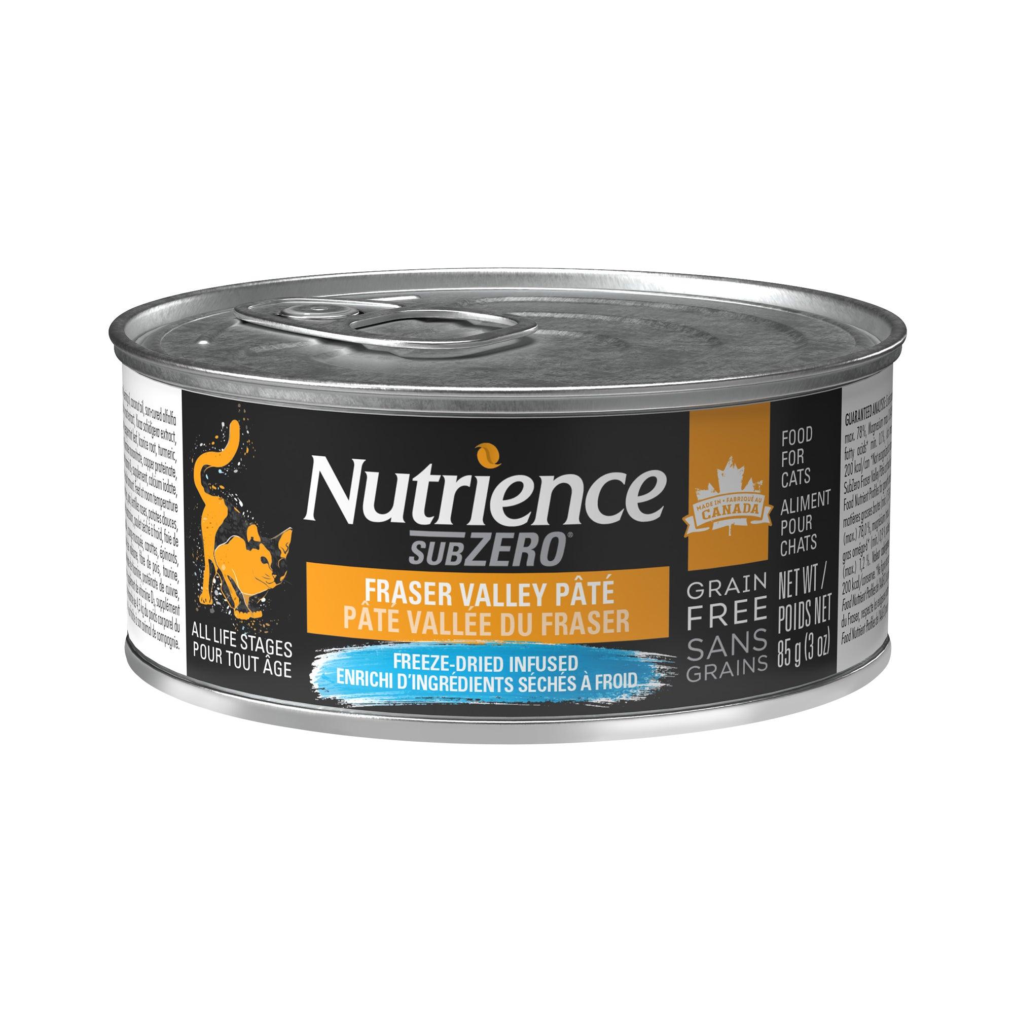 Nutrience Canned Cat Food Grain Free SubZero P t Fraser Valley