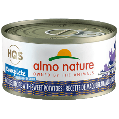 Almo Nature Complete Mackerel With Sweet Potato - 70g - Canned Cat Food - Almo Nature - PetMax Canada