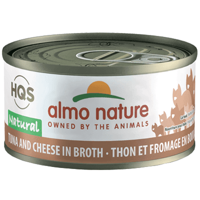 Almo Nature Natural Atlantic Tuna With Cheese - 70g - Canned Cat Food - Almo Nature - PetMax Canada