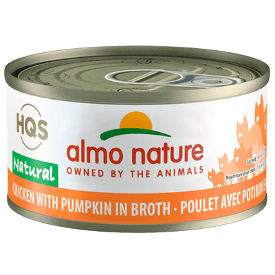 Almo Nature Natural Chicken With Pumpkin - 70g - Canned Cat Food - Almo Nature - PetMax Canada