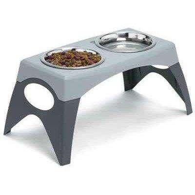 Bergan Elevated Stand Diner - 2 Quart - Elevated Stand Diners - Bergan - PetMax Canada