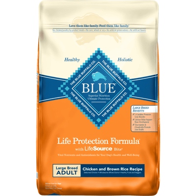 Blue Buffalo Life Protection Dog Food Large Breed Chicken & Rice - 11.7 Kg - Dog Food - Blue Buffalo - PetMax Canada