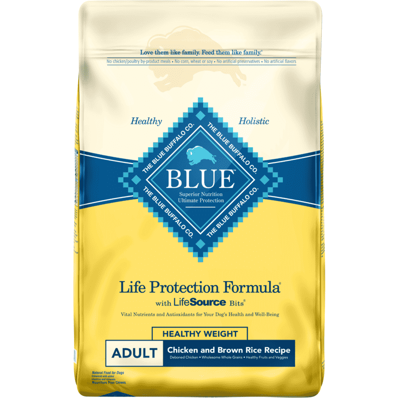 Blue Buffalo Life Protection Healthy Weight Dog Food - 2.72 Kg - Dog Food - Blue Buffalo - PetMax Canada