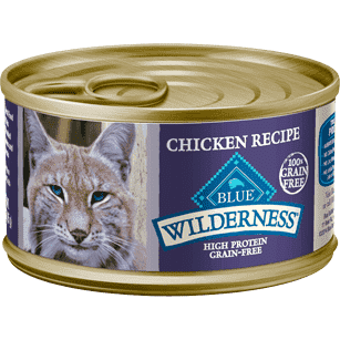 Blue Buffalo Wilderness Canned Cat Food Chicken - 156g - Canned Cat Food - Blue Buffalo - PetMax Canada