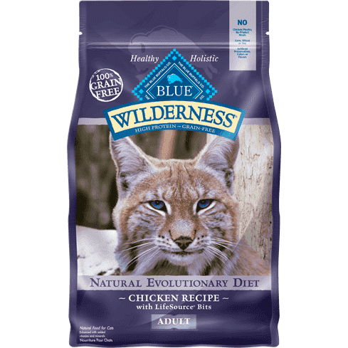 Blue Buffalo Wilderness Cat Food Adult Chicken - 2.72 Kg - Cat Food - Blue Buffalo - PetMax Canada