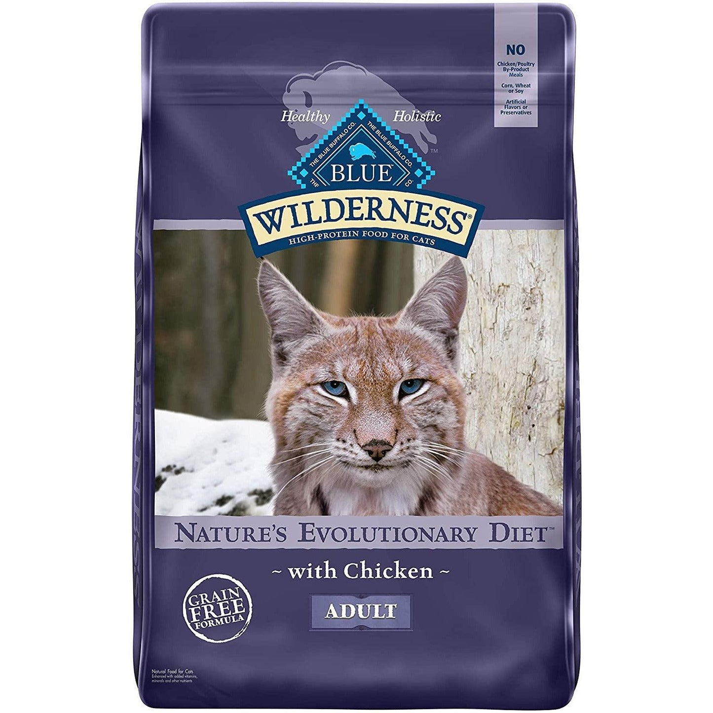 Blue Buffalo Wilderness Cat Food Adult Chicken - 5.44 Kg - Cat Food - Blue Buffalo - PetMax Canada