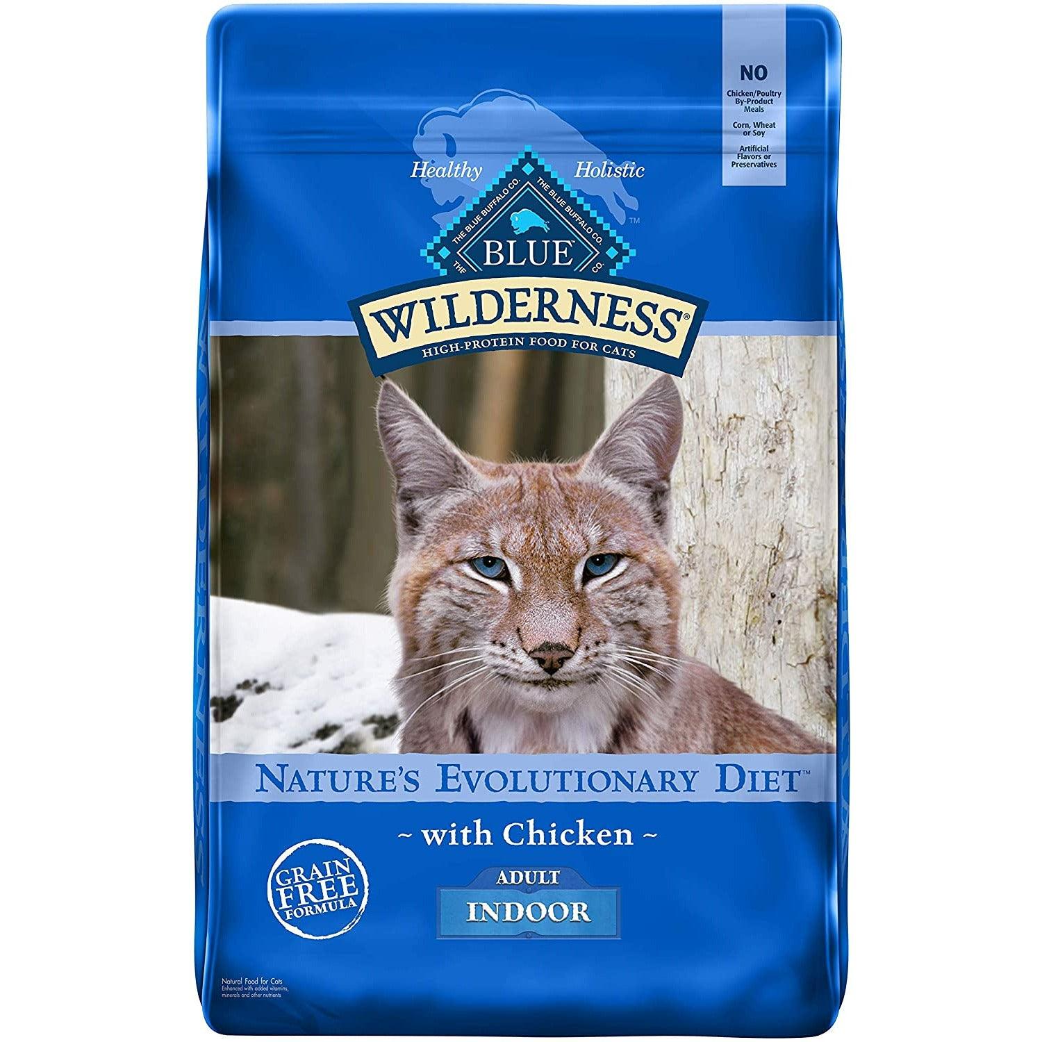 Blue Buffalo Wilderness Cat Food Indoor - 4.9 Kg - Cat Food - Blue Buffalo - PetMax Canada