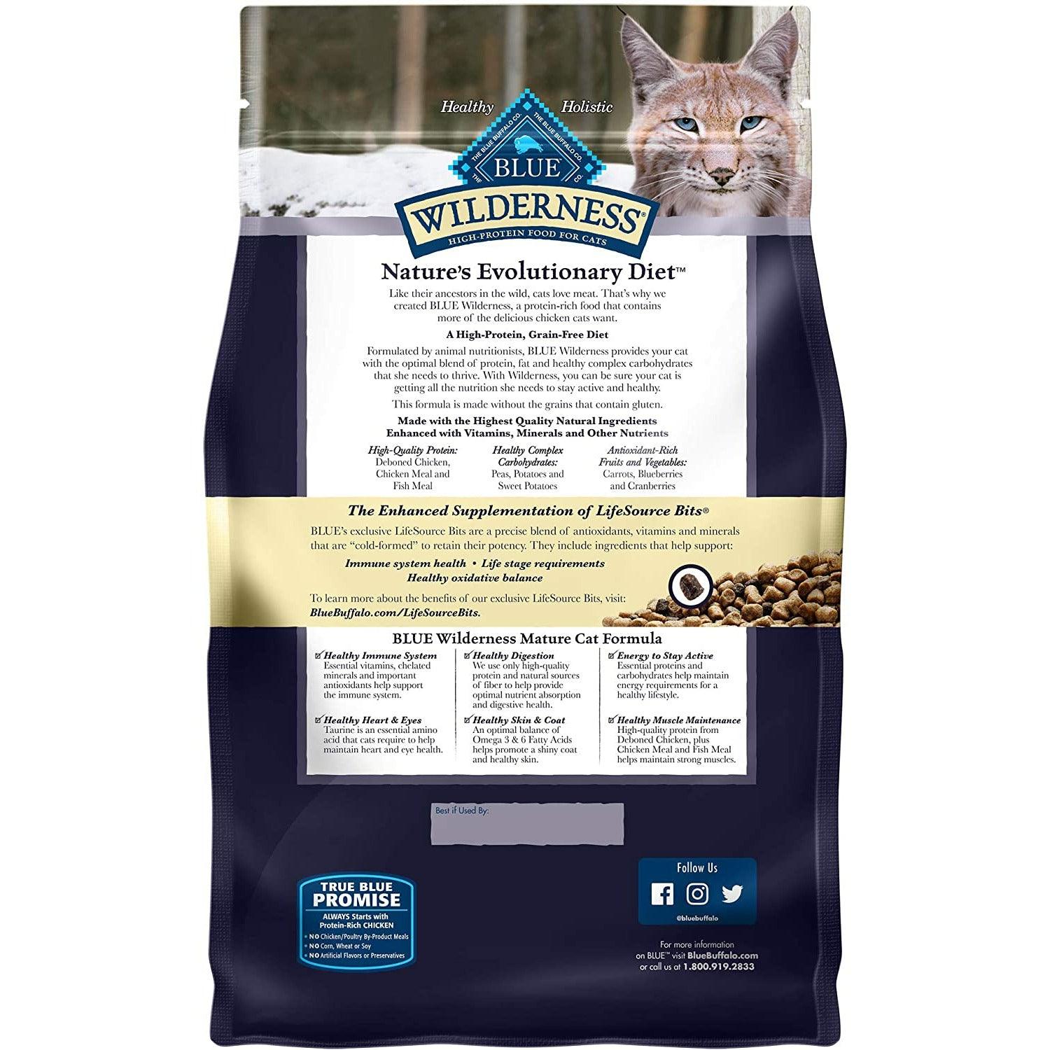 Blue wilderness cat food ingredients best sale