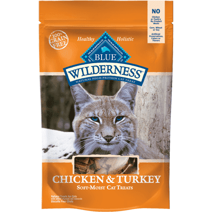 Blue Buffalo Wilderness Cat Treats Chicken & Turkey - 56.7g - Cat Treats - Blue Buffalo - PetMax Canada