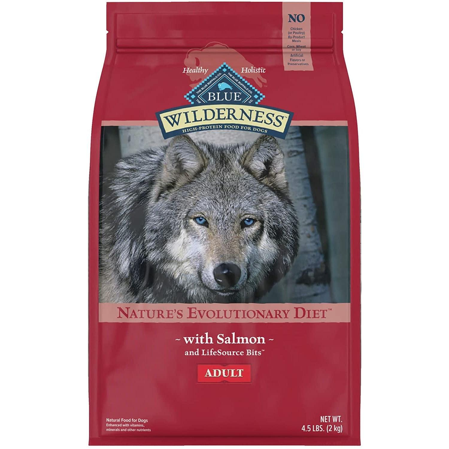 Blue Buffalo Wilderness Dog Food Salmon Formula - 2 Kg - Dog Food - Blue Buffalo - PetMax Canada