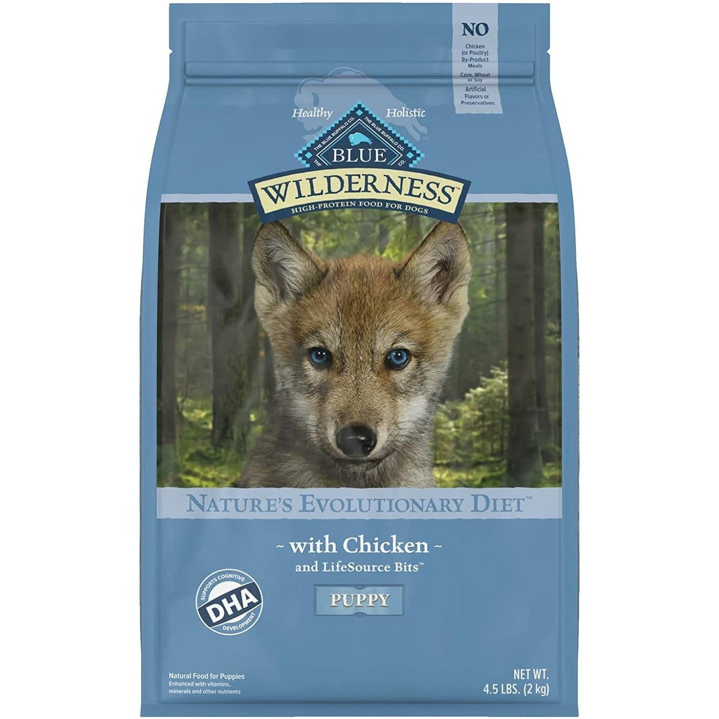 Blue Buffalo Wilderness Puppy Food Chicken Formula - 2 Kg - Dog Food - Blue Buffalo - PetMax Canada