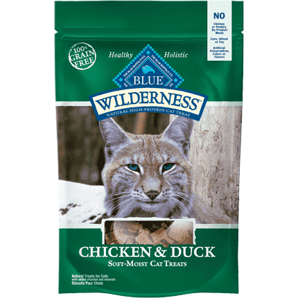 Blue Wilderness Cat Treats Chicken & Duck - 56.7g - Cat Treats - Blue Buffalo - PetMax Canada