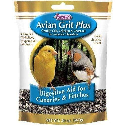 Brown's Fortified Avian Grit - 567g - Bird Food - Brown's - PetMax Canada