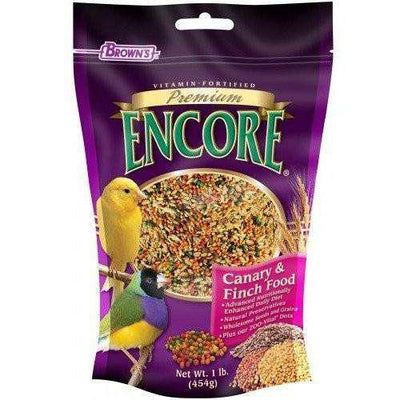 Brown's Premium Encore Canary Food - 0.45 Kg - Bird Food - Brown's - PetMax Canada