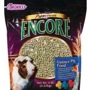 Brown's Premium Encore Guinea Pig Food - 2.27 Kg - Small Animal Food Dry - Brown's - PetMax Canada