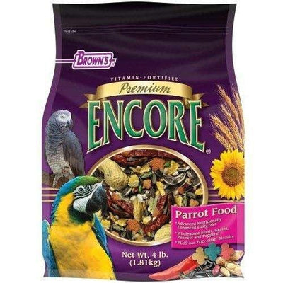 Brown's Premium Encore Parrot Food - 1.81 Kg - Bird Food - Brown's - PetMax Canada