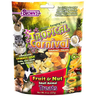 Brown's Small Animal Extreme Fruit & Nut - 227g - Small Animal Food Treats - Brown's - PetMax Canada