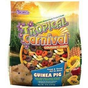 Brown's Tropical Carnival Guinea Pig Food - 2.27 Kg - Small Animal Food Dry - Brown's - PetMax Canada