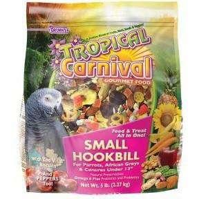 Brown's Tropical Carnival Small Hookbill Food - 2.27 Kg - Bird Food - Brown's - PetMax Canada