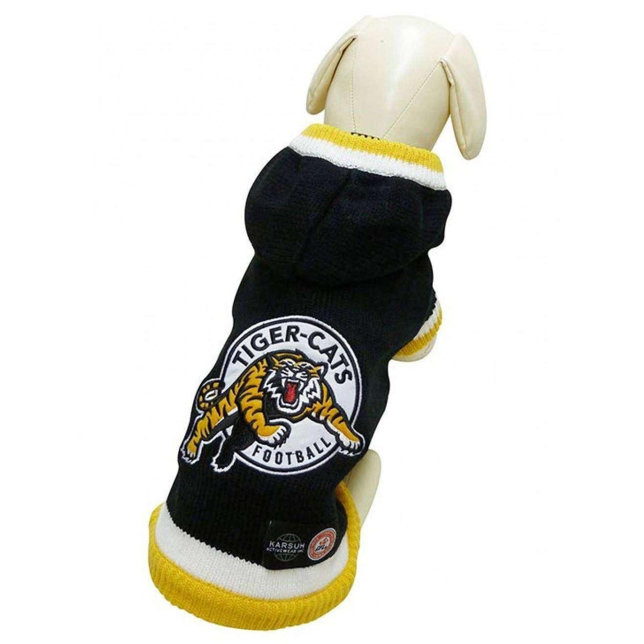 CFL Sweater Hamilton Tiger Cats - XX-Small - CFL Sweaters - CFL - PetMax Canada