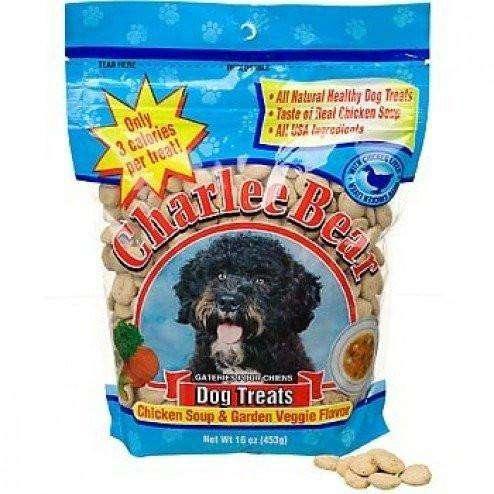 Charlee Bear Dog Treats Chicken Soup & Garden Veggie - 454g - Dog Treats - Charlee Bear - PetMax Canada