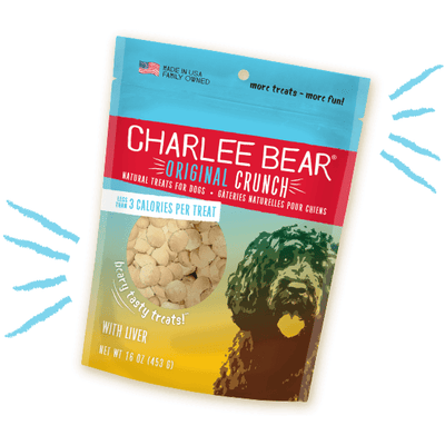 Charlee Bear Dog Treats With Liver - 107g - Dog Treats - Charlee Bear - PetMax Canada