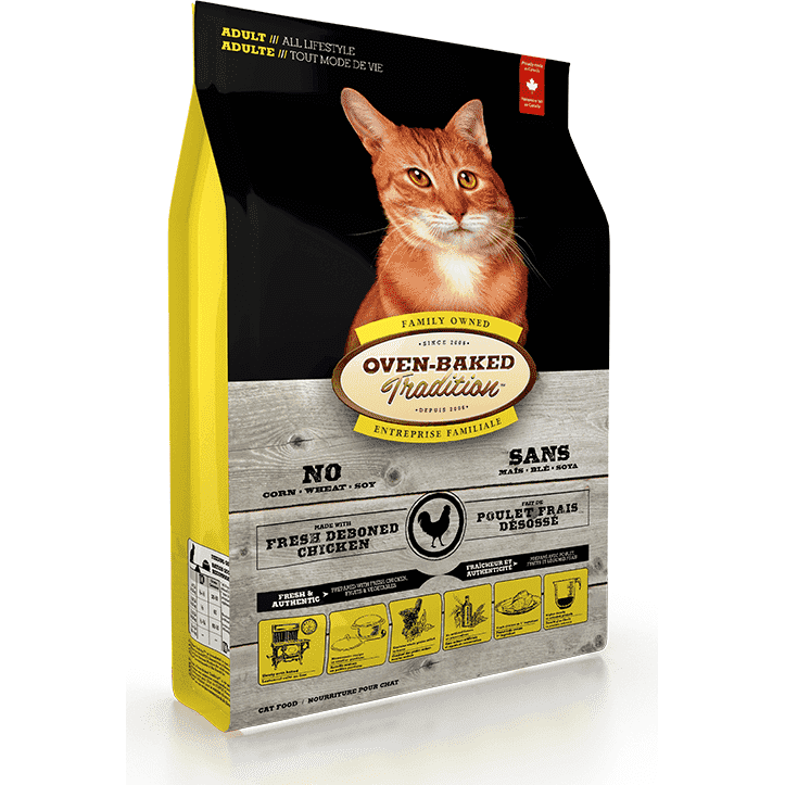 Oven-Baked Tradition Adult Chicken Cat Food  Cat Food  | PetMax Canada