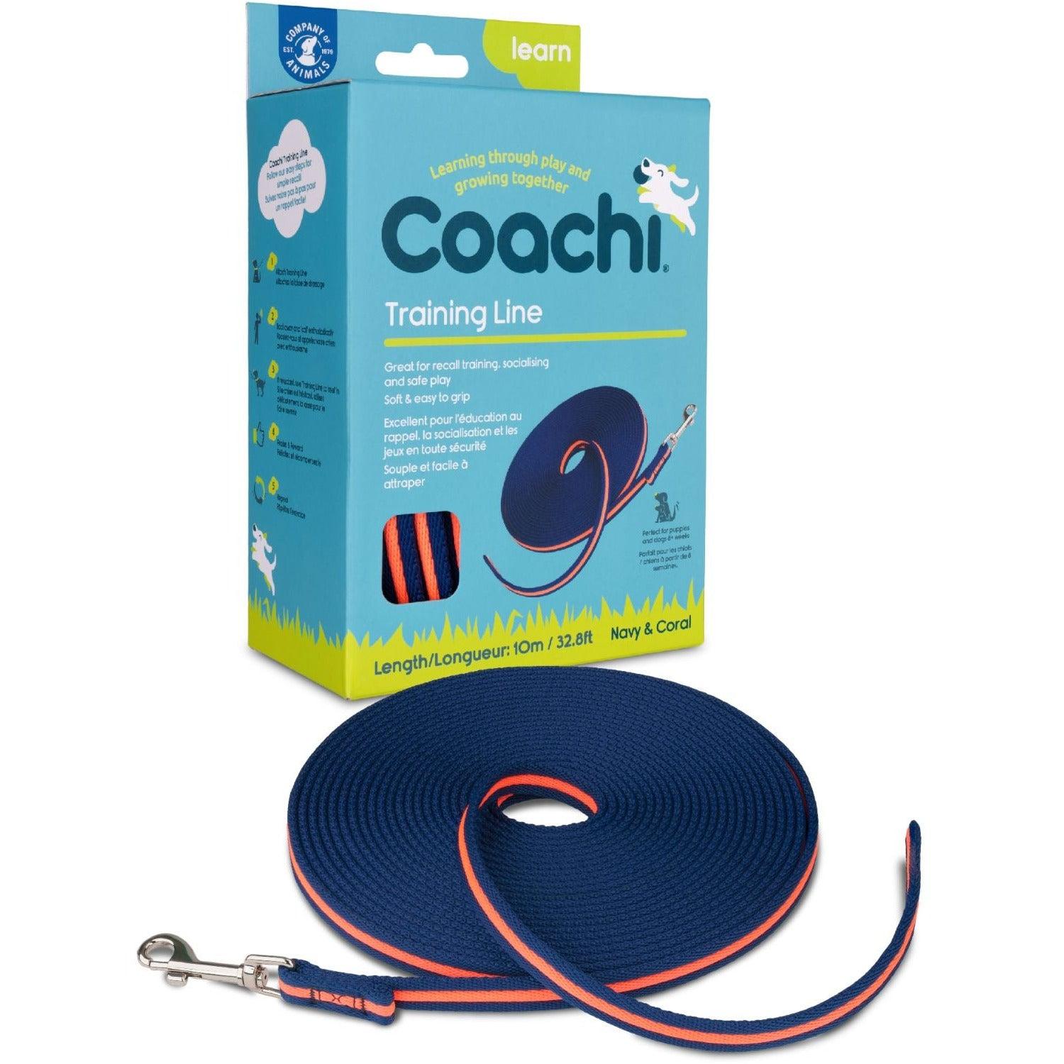 Coachi Recall Line Training Lead - 10 Meters - Training Products - The Company of Animals - PetMax Canada