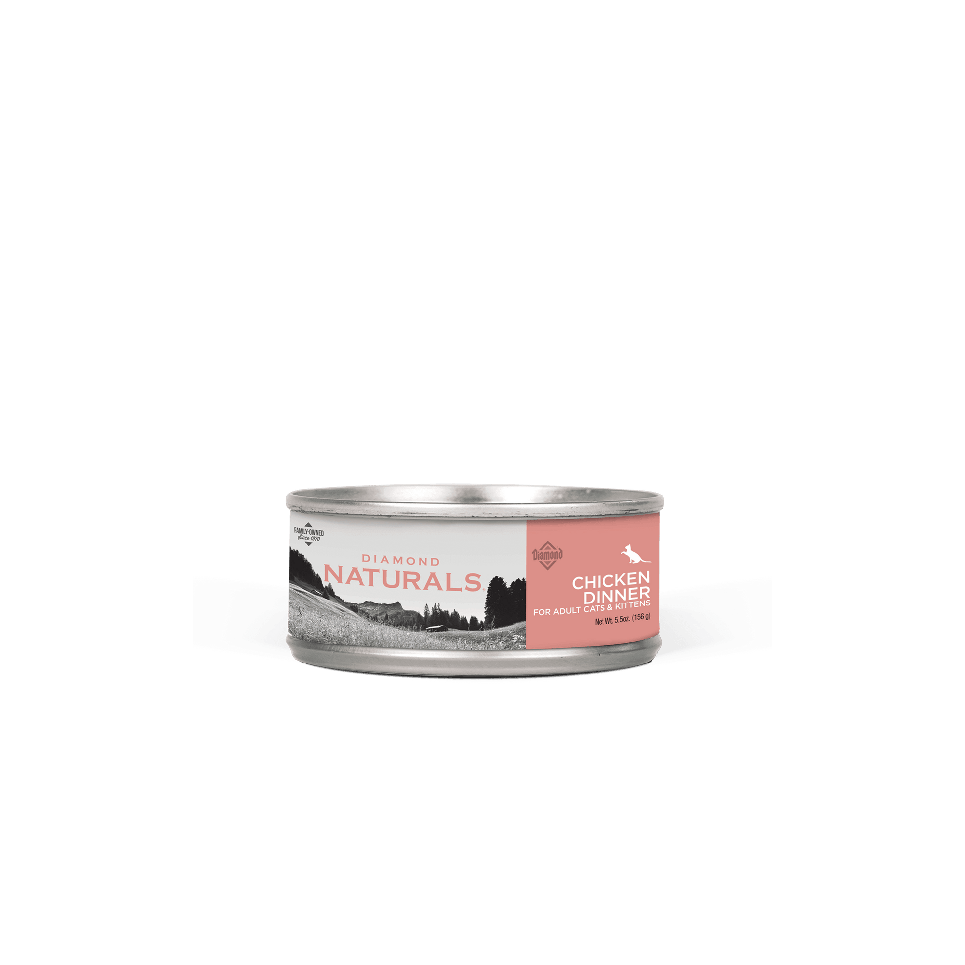 Diamond Naturals Chicken Dinner Wet Food For Adult Cats and Kittens - 156g - Canned Cat Food - Diamond - PetMax Canada