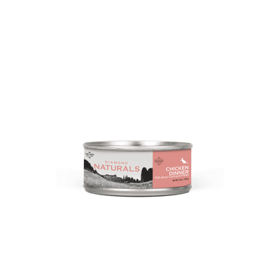 Diamond Naturals Chicken Dinner Wet Food For Adult Cats and Kittens - 156g - Canned Cat Food - Diamond - PetMax Canada