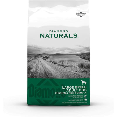 Diamond Naturals Dog Food Large Breed Adult Chicken & Rice - 18.1 Kg - Dog Food - Diamond - PetMax Canada