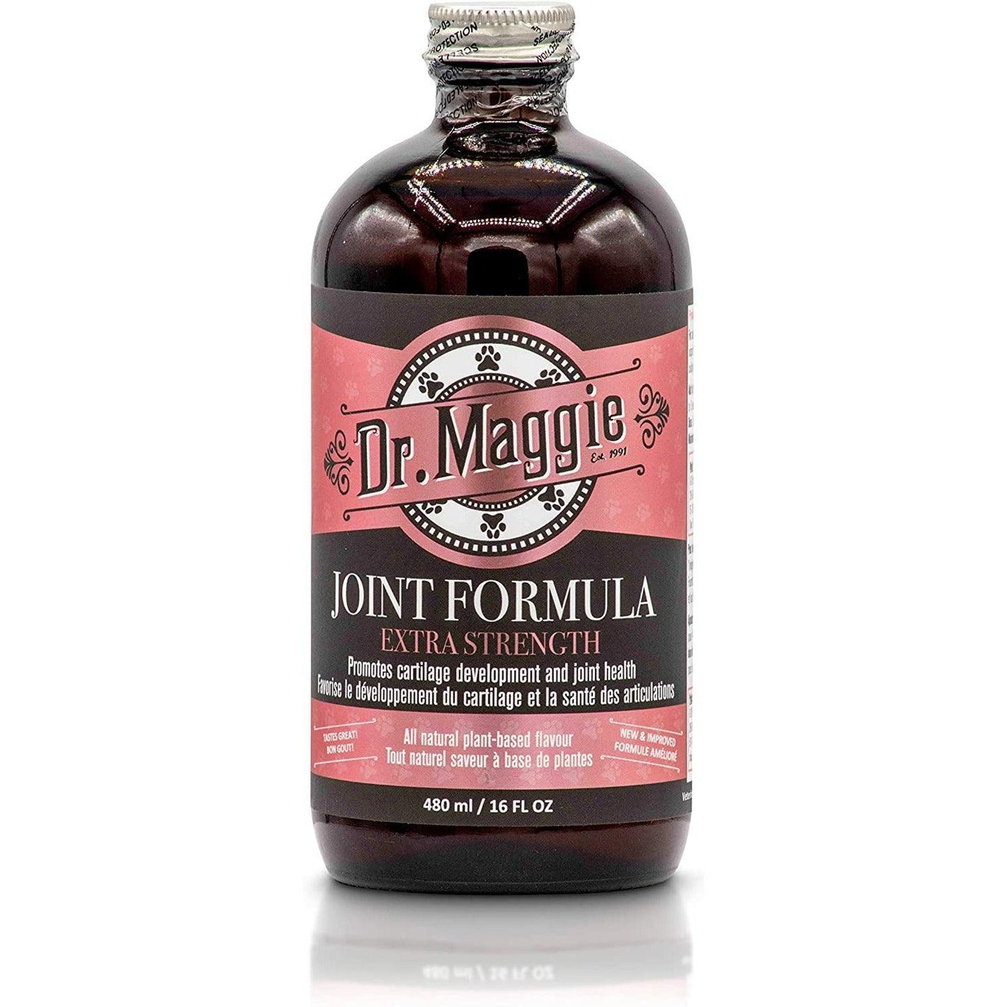 Dr. Maggie Joint Formula for Dogs and Cats with MSM, Glucosamine, and Chondroitin - 240 mL - Health Care - Dr. Maggie's - PetMax Canada