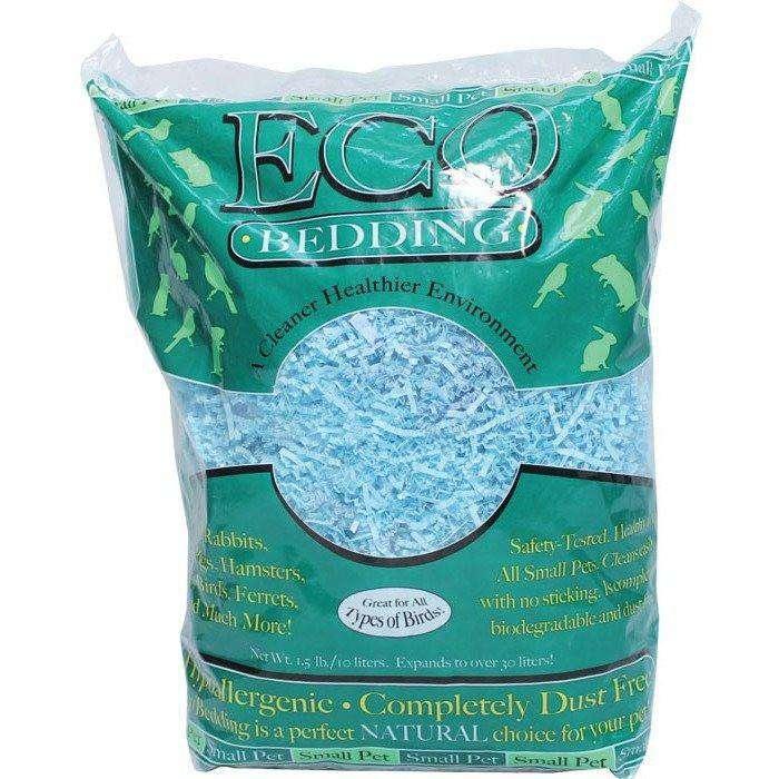 Eco Bedding Light Blue - 10 L - Small Animal Litter - Eco-Bedding - PetMax Canada