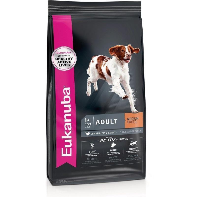 Eukanuba Dog Food Adult Medium Breed Chicken - 13.6 Kg - Dog Food - Eukanuba - PetMax Canada