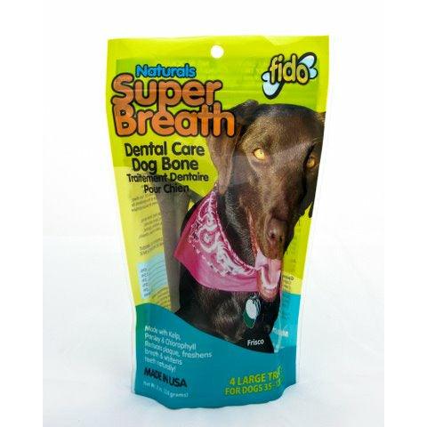 Fido Naturals Super Breath Bones - Large - Chew Products - Fido Naturals - PetMax Canada