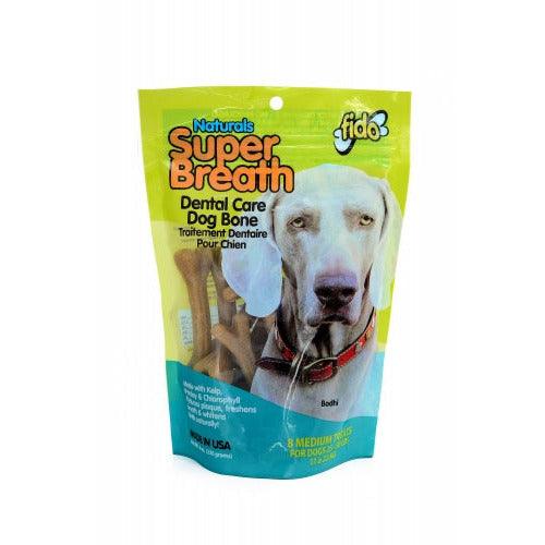 Fido Naturals Super Breath Bones - Medium - Chew Products - Fido Naturals - PetMax Canada