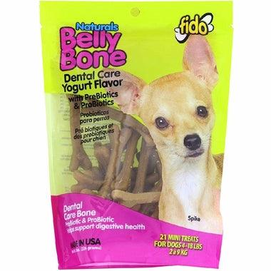 Fido Naturals Yogurt Belly Bones - Mini - Chew Products - Fido Naturals - PetMax Canada