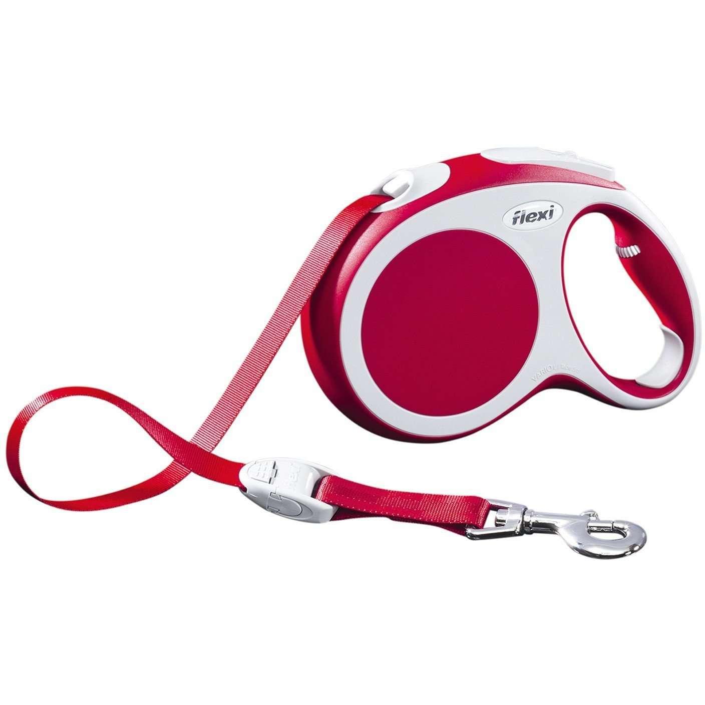 Flexi Lead Vario Tape - 5M / Red / Small - Leashes - Flexi - PetMax Canada