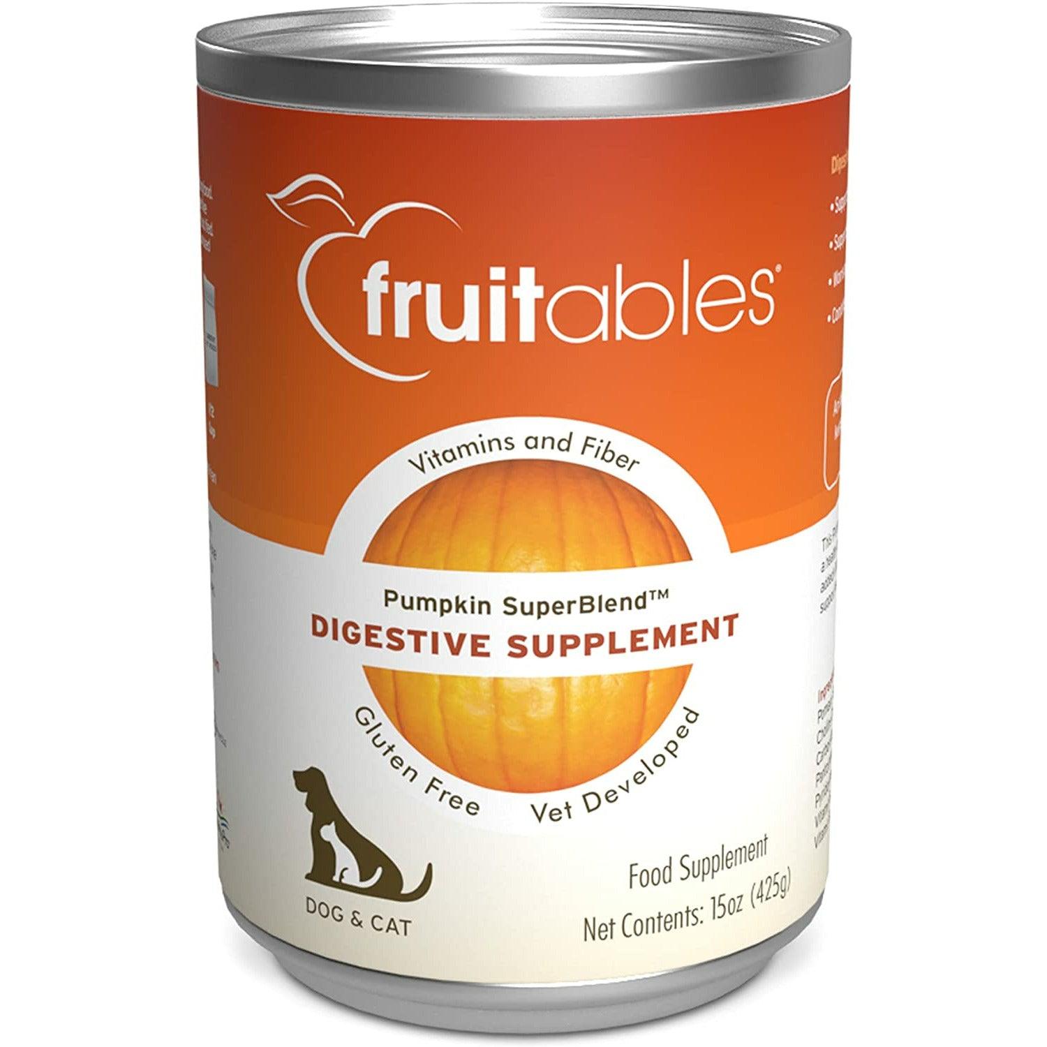 Fruitables Digestive Supplement Pumpkin - 425g - Canned Dog Food - Fruitables - PetMax Canada