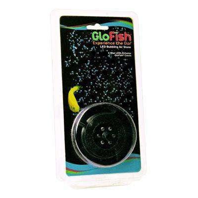 GloFish 6-LED Round Bubbler - Blue - 5 oz - Lighting - GloFish - PetMax Canada