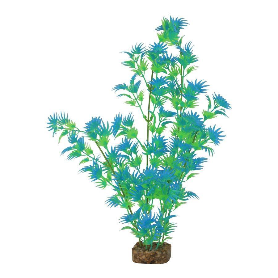 GloFish Plant Extra Large Green Blue - Default Title - Aquarium Accessories - GloFish - PetMax Canada