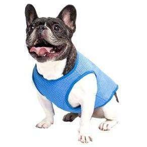 Go Fresh Pet Cooling Ice Vest Blue - X-Small - Outdoor Gear - GF Pet - PetMax Canada