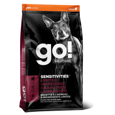 GO! SENSITIVITIES Limited Ingredient Grain Free Lamb recipe for dogs - 1.59 Kg - Dog Food - Go! - PetMax Canada