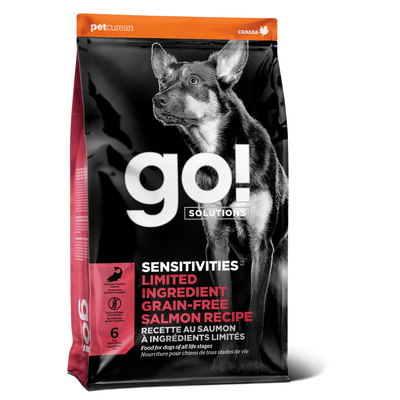 GO! SENSITIVITIES Limited Ingredient Grain Free Salmon recipe for dogs - 1.59 Kg - Dog Food - Go! - PetMax Canada