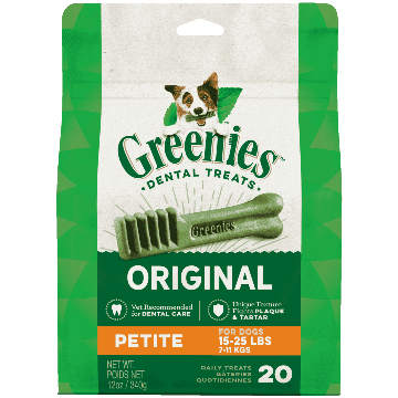 Greenies Dental Treat Original Petite - 340g - Dog Treats - Greenies - PetMax Canada