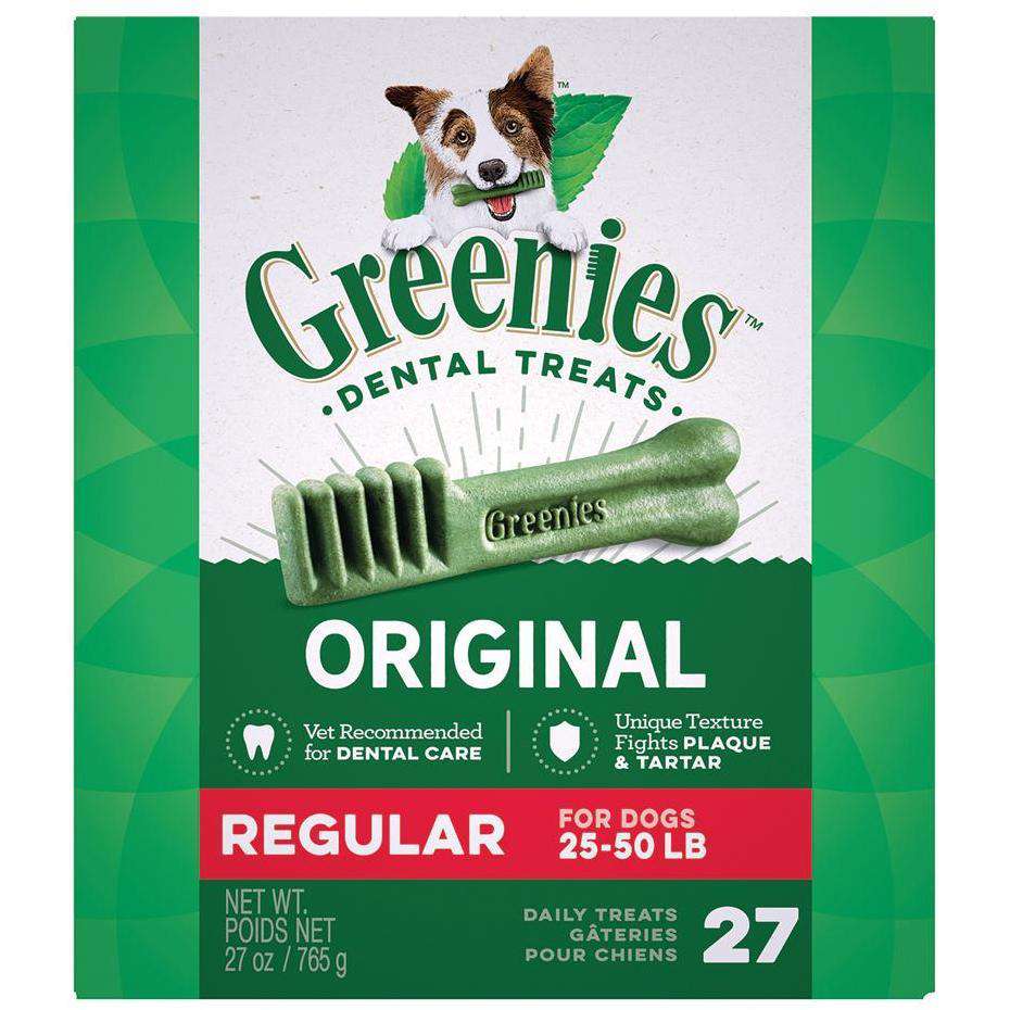 Greenies Dental Treat Original Regular - 765g - Dog Treats - Greenies - PetMax Canada